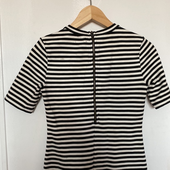 Sunday Best Black & White Stripe dress size 6 - Picture 4 of 6